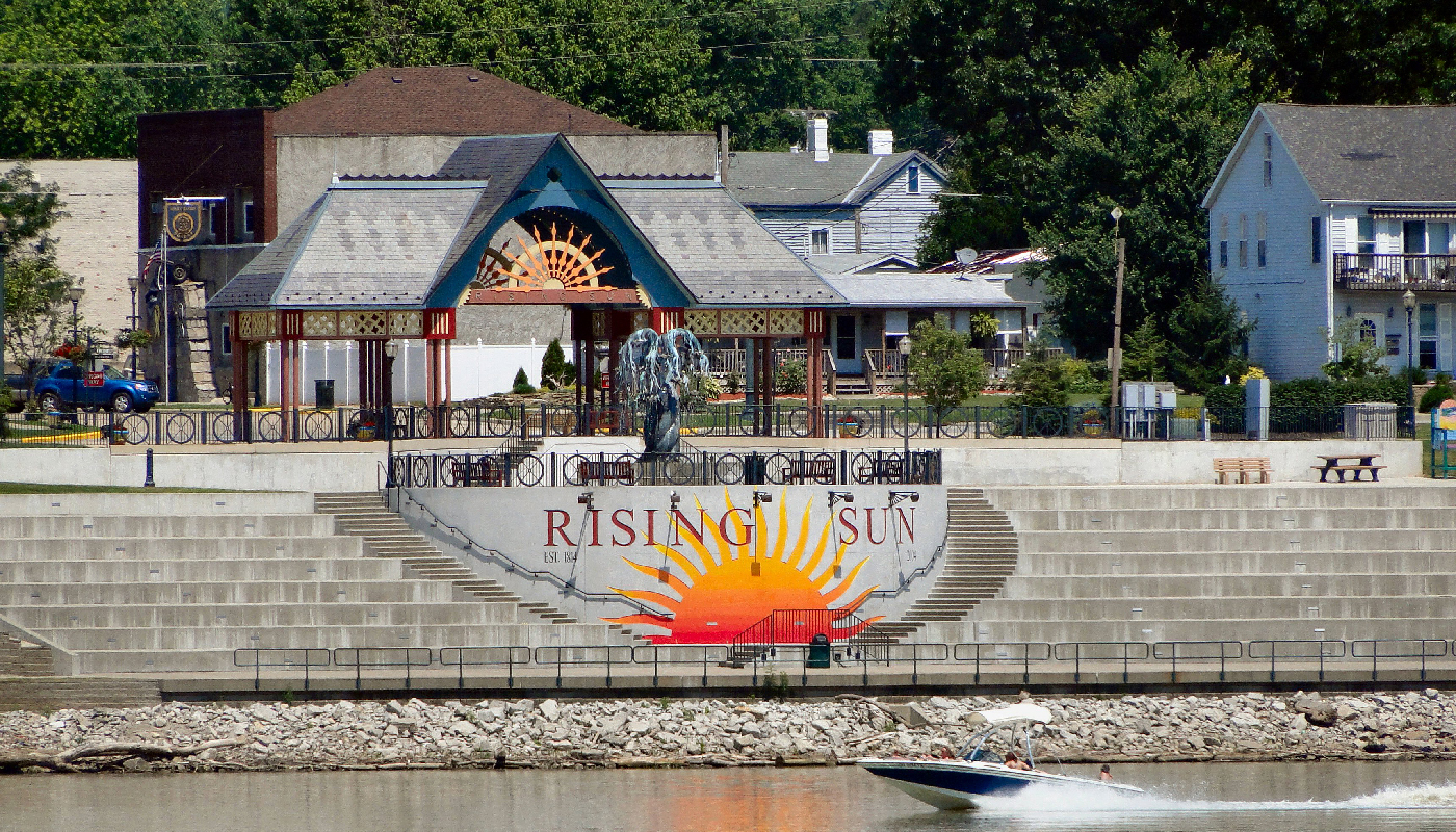Rising Sun riverfront
