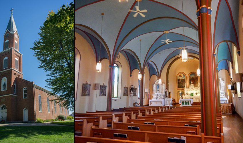 St. Paul Catholic Church, New Alsace