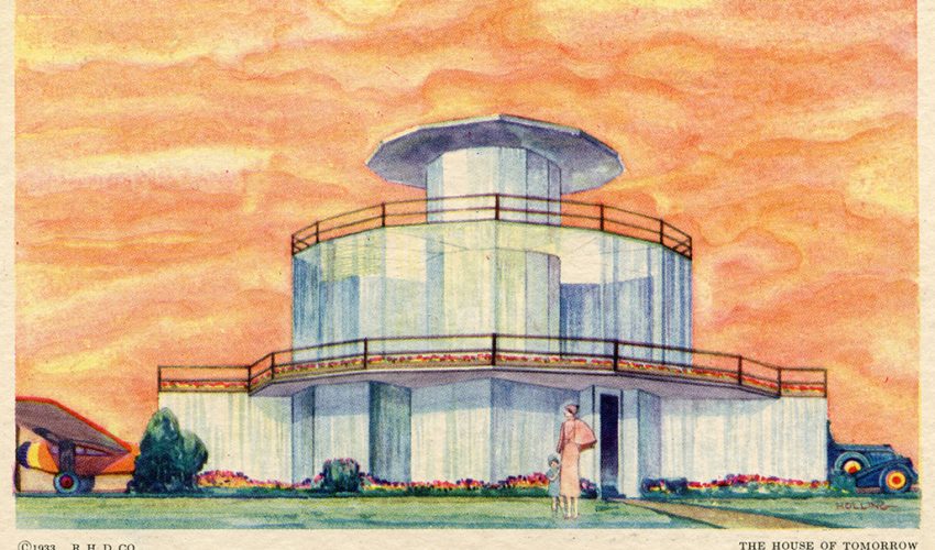 House of Tomorrow postcard