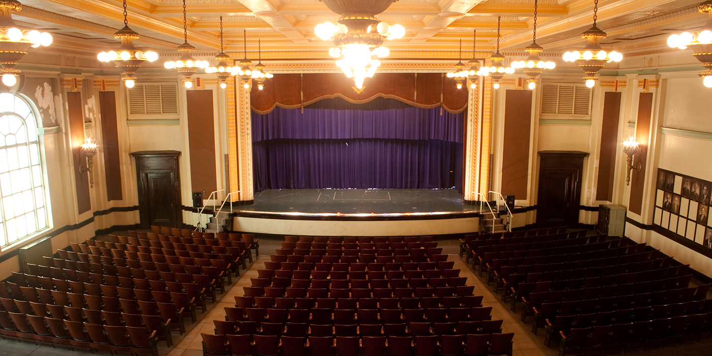 Indianapolis Masonic Hall auditorium