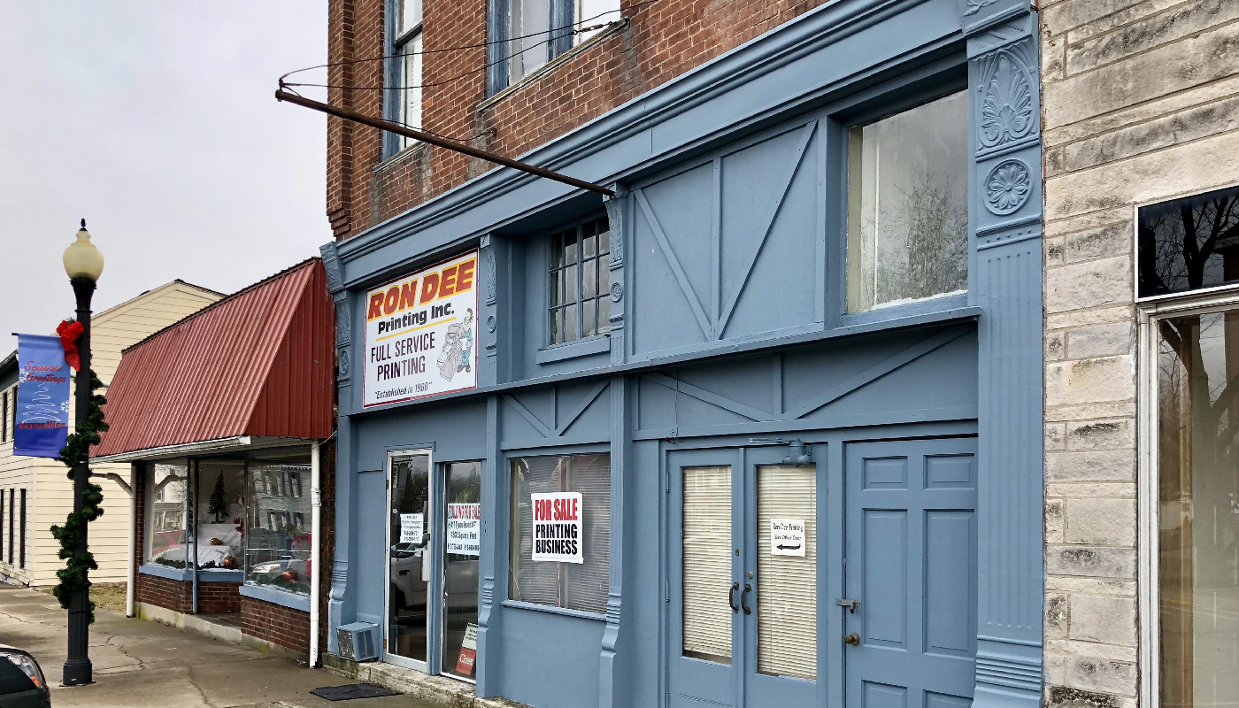 Versailles printing company for sale