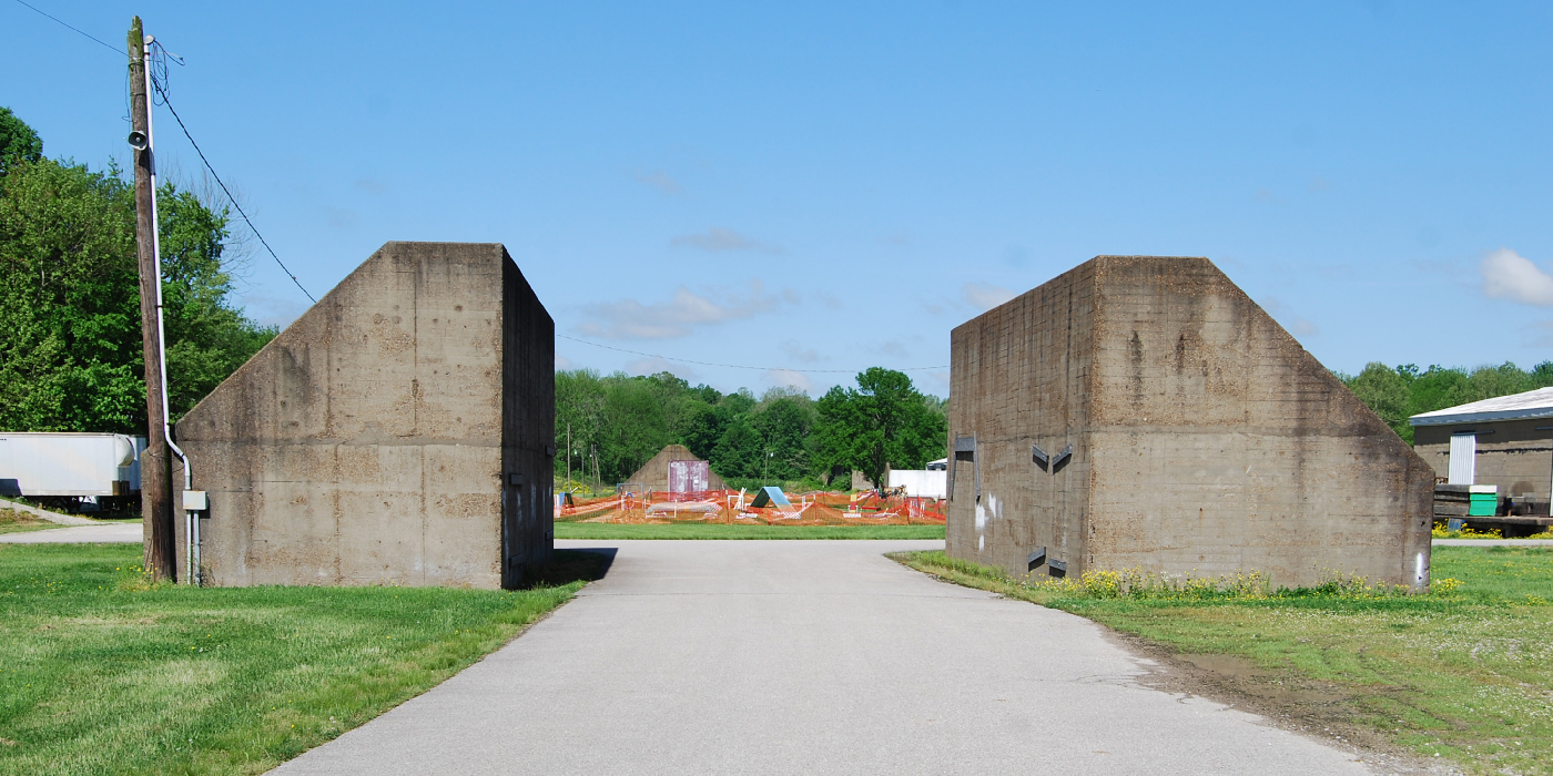 Evansville Ammo Depot bunkers