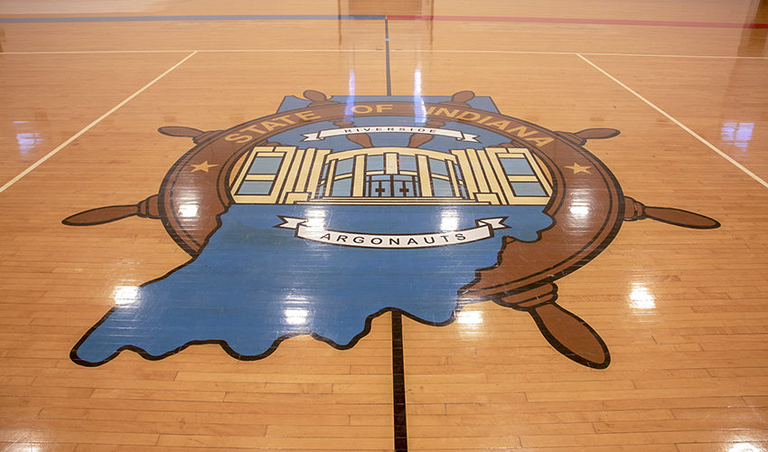 Riverside High School naval logo
