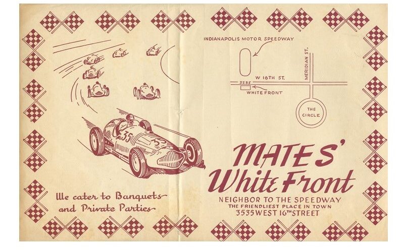 Mates' White Front advertisement