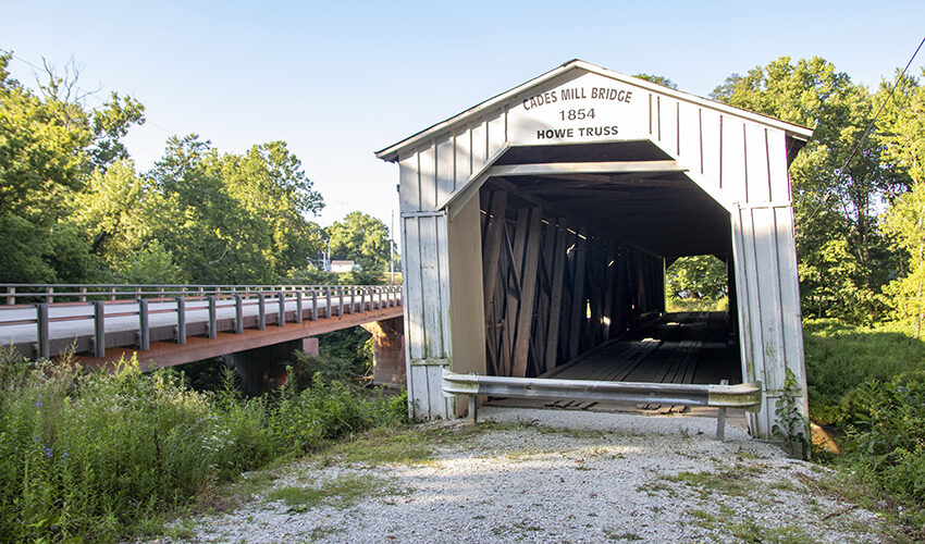 Cades Mill Covered Bridge, Fountain County