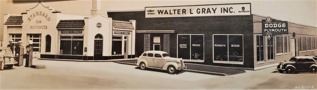 Walter Gray dealership Courtesy of Tippecanoe County Historical Association, Lafayette, IN