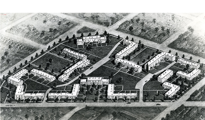 Lincoln Gardens, Evansville