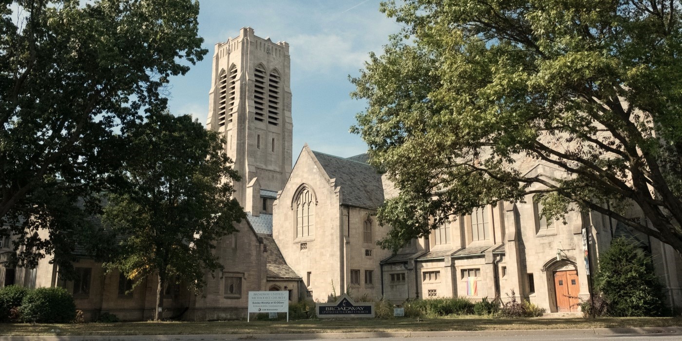 Broadway United Methodist Church, Indianapolis. PHOTO: Kelly Harris