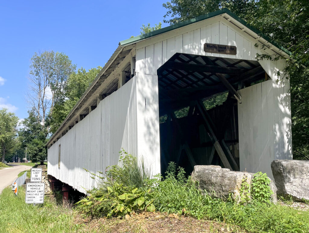 Wheeling Covered Bridge, Gibson County