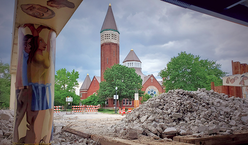 Interstate 65 demo at Central